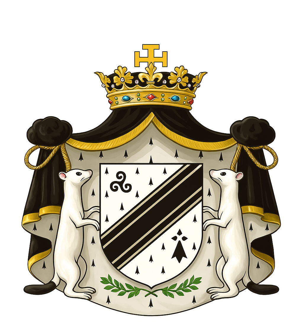 Armoirie complète s de la maison de Kervog